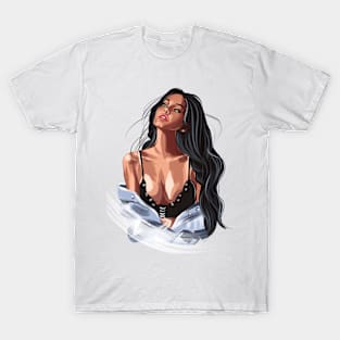 beautiful girl T-Shirt